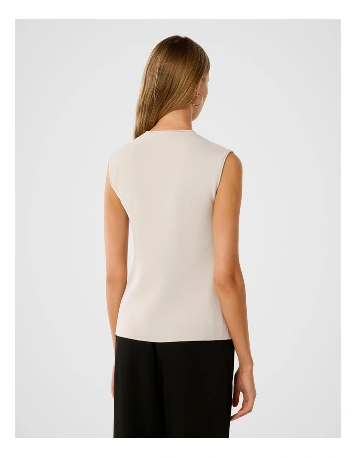 Carmen Utility Knit Top in Grey image 2