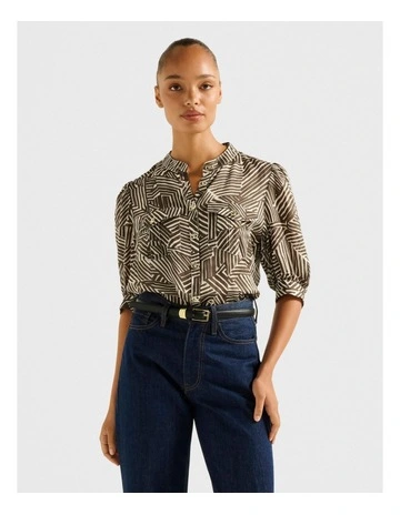 Lorna Utility Blouse in Multi