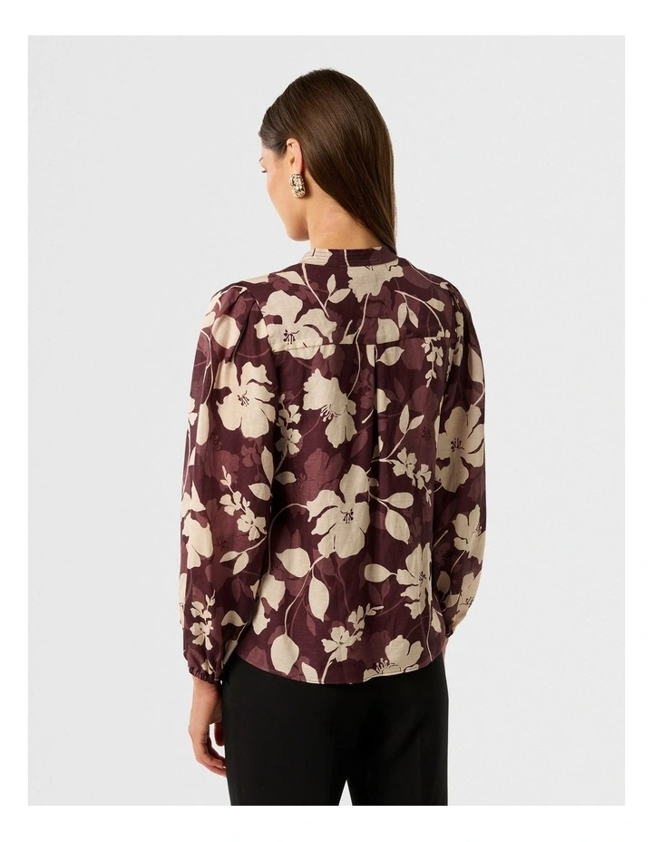 Adaline Printed Blouse in Multi image 2