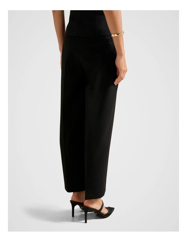 Felicity Barrel Leg Pants in Black image 2