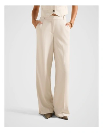 Oaklyn Wide Leg Pants in Cream