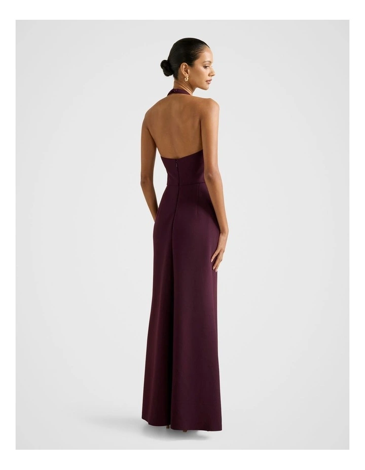 Willow Halter Neck Wrap Maxi Dress image 2