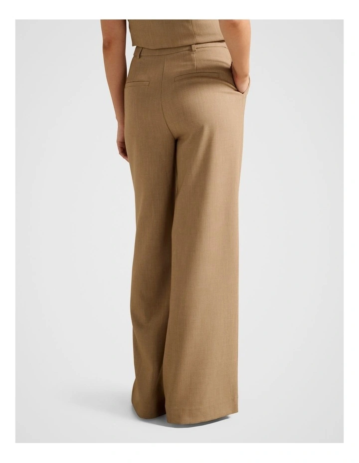 Orion Wide Leg Pants in Beige image 2