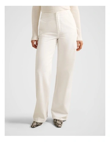 Beth Wide Leg Jeans in White