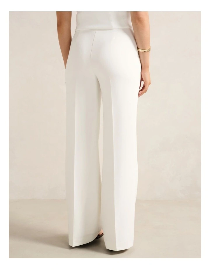 Marissa Wide Leg Pants in White image 2
