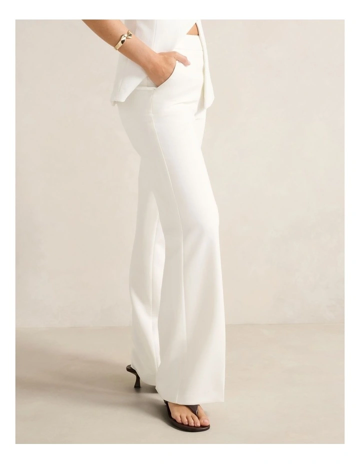Marissa Wide Leg Pants in White image 3