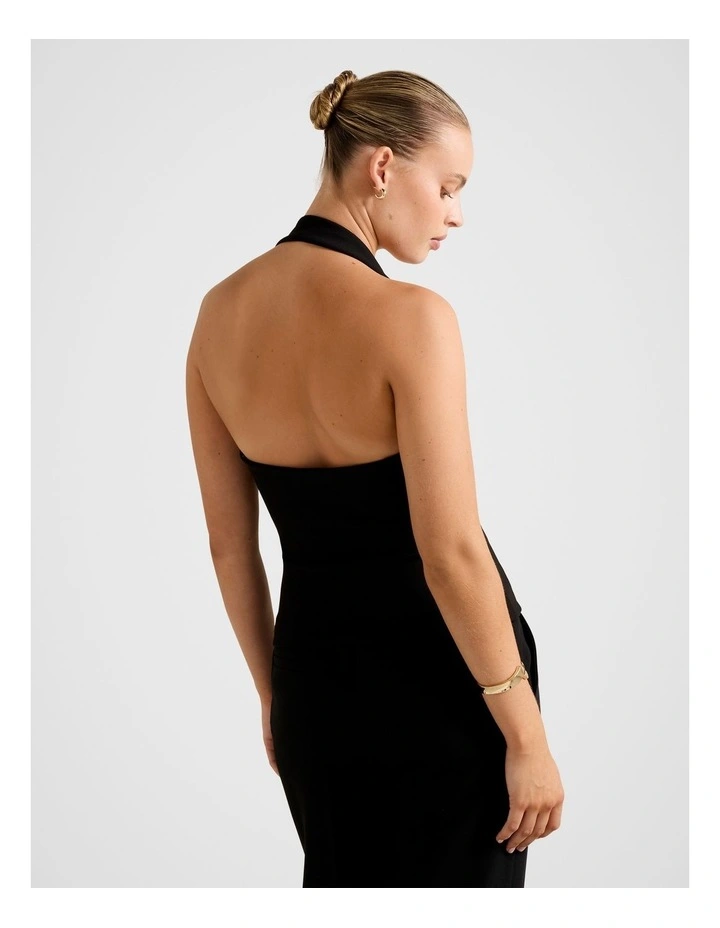 Colette Hardwear Halter Neck Top in Black image 2