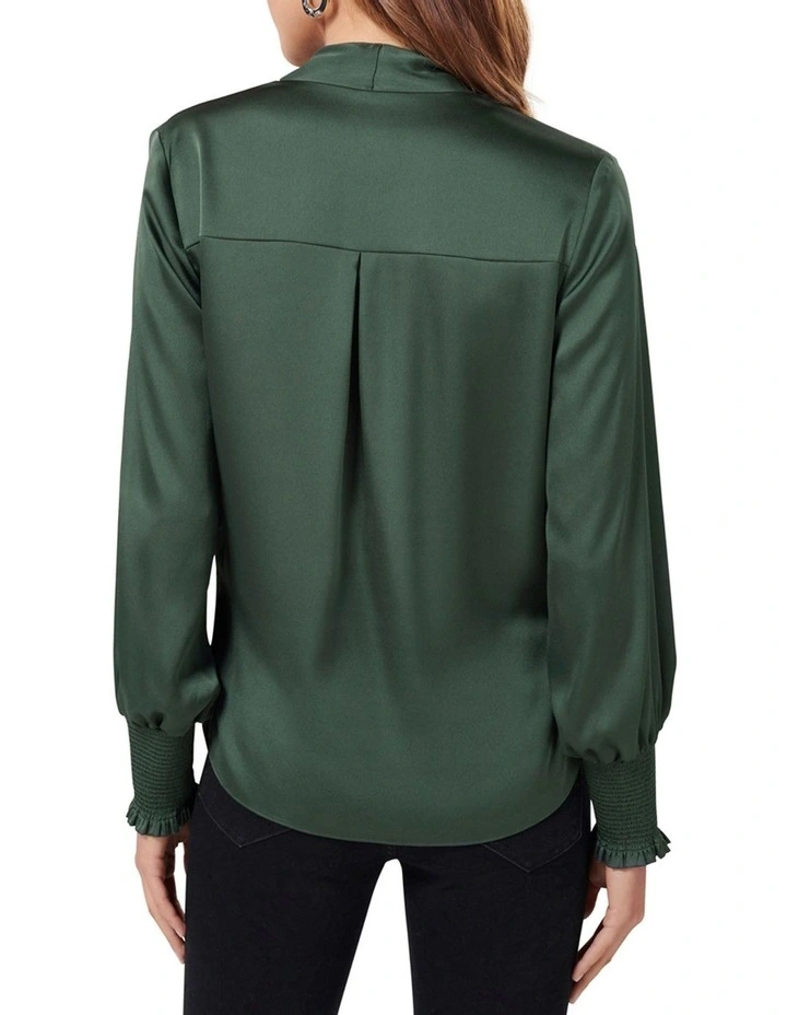 Cynthia Satin Twist Blouse image 3