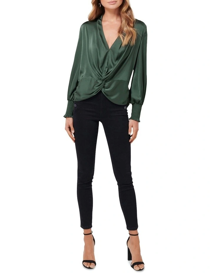 Cynthia Satin Twist Blouse image 4