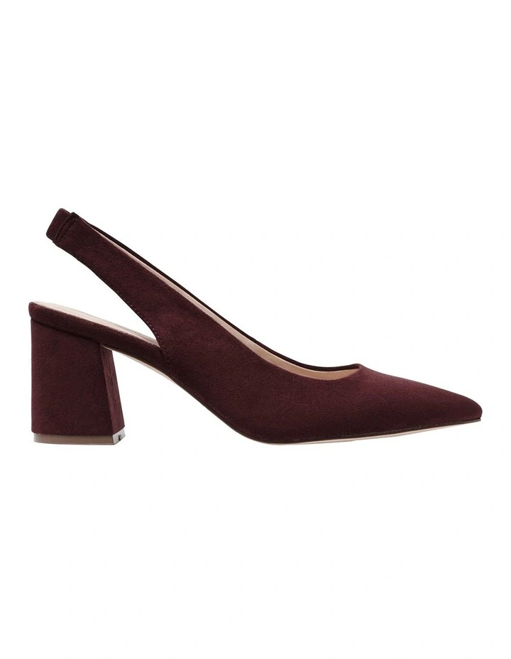 Sierra Slingback Block Court Shoes image 1