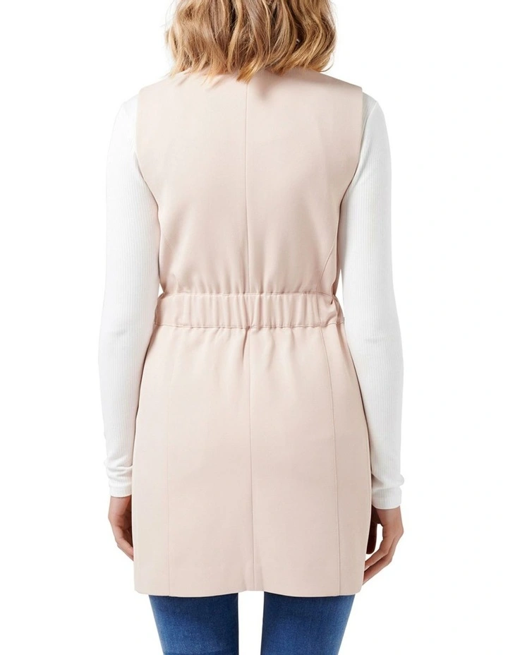 Alice Sleeveless Waterfall Jacket image 4