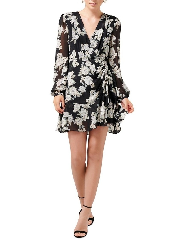 plus size floral mini dress