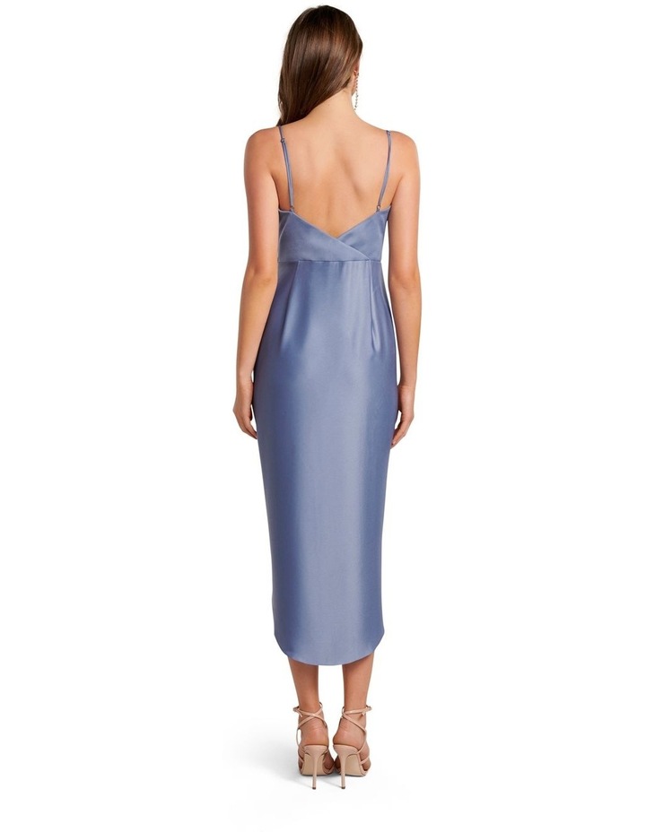 Adelina waterfall slip midi dress clearance