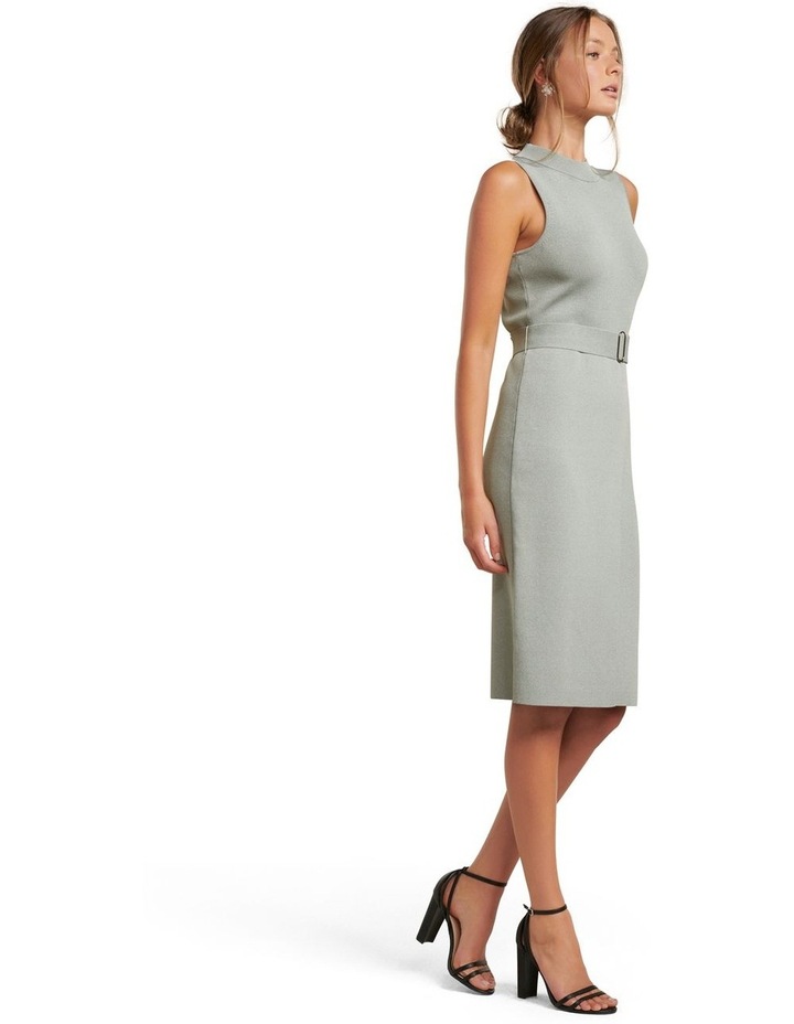 belted wrap midi dress