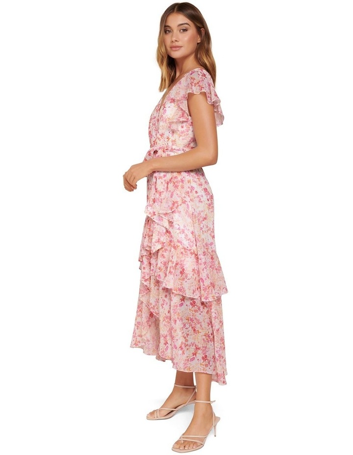 tiffany wrap midi dress