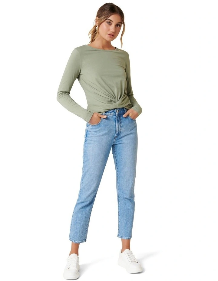 Willow Long Sleeve Twist Tee image 4