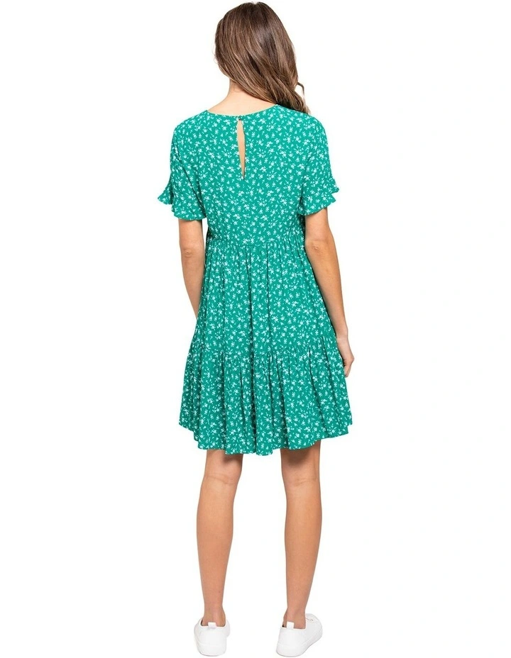 Tina Frill Sleeve Smock Dress image 3