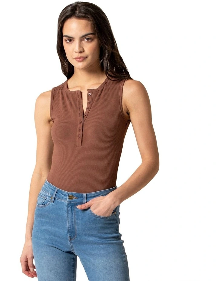 Lenay Button Front Tank image 1