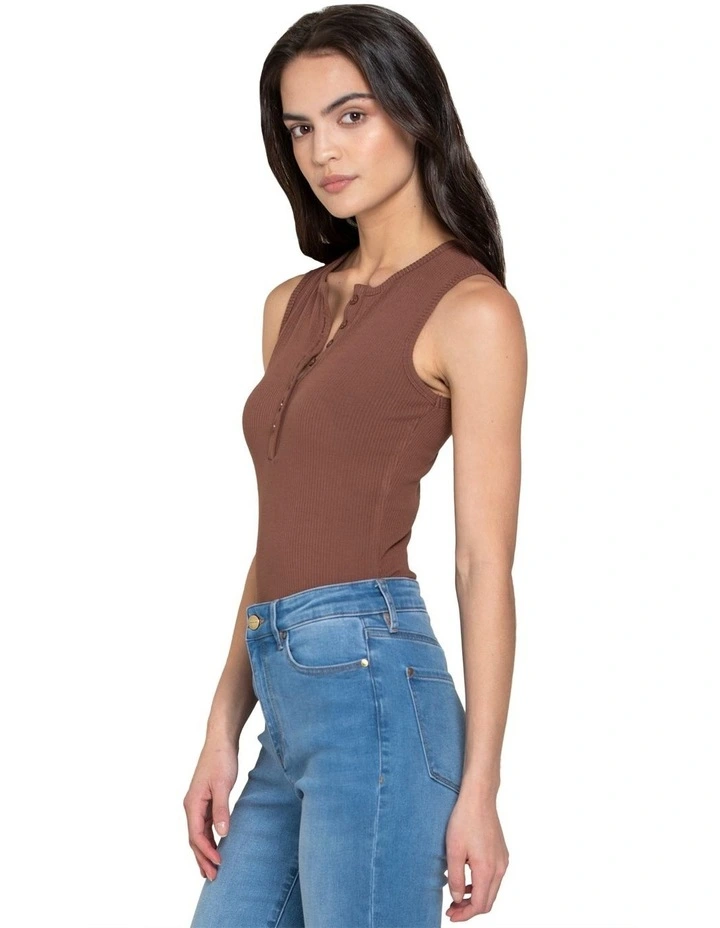 Lenay Button Front Tank image 2