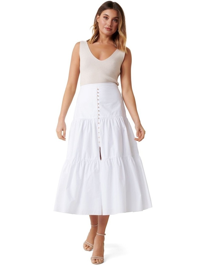 Forever New Tammy Tiered Poplin Midi 
