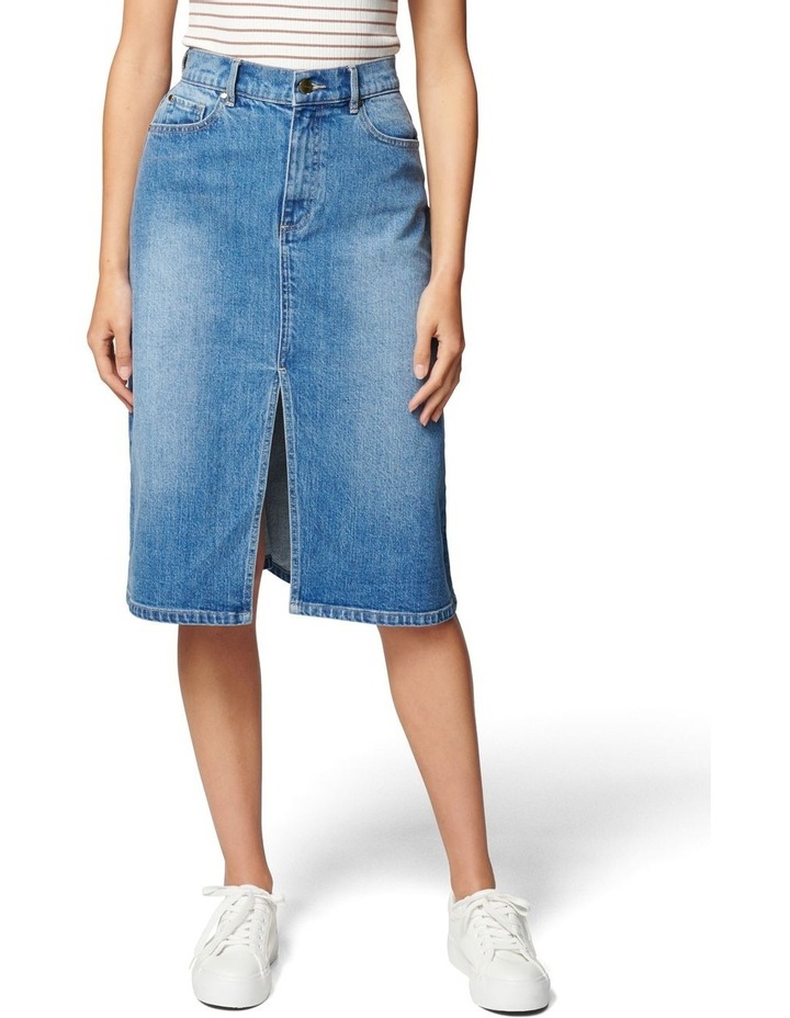 Denim skirt myer clearance