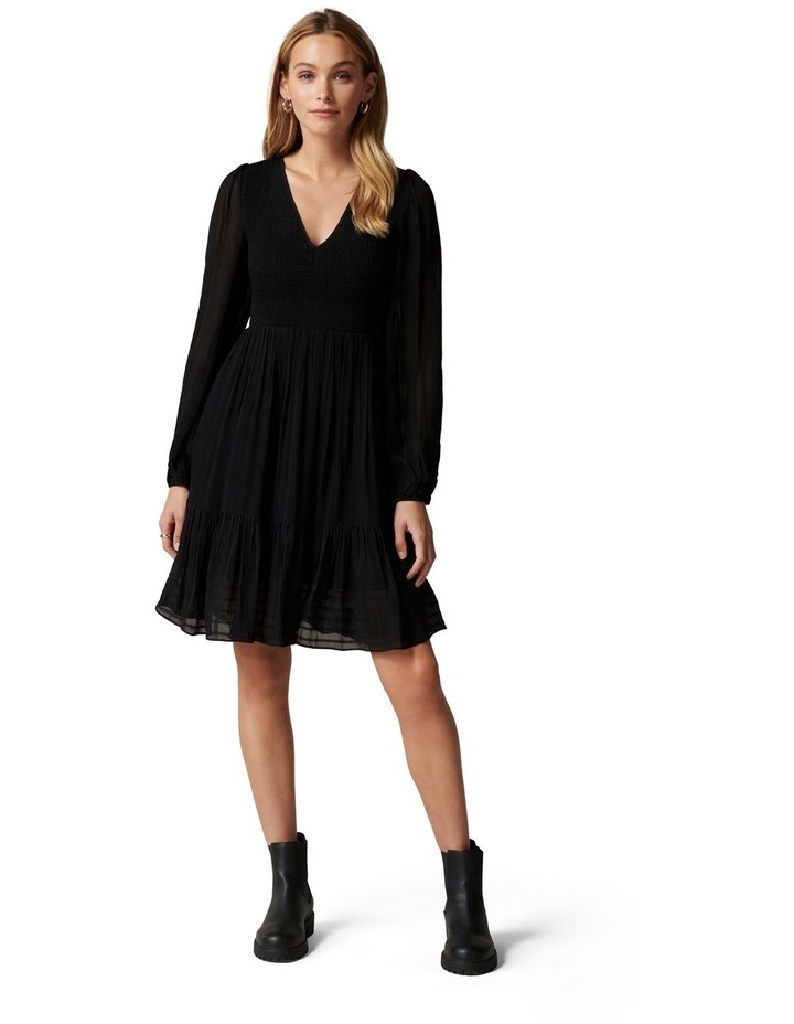 Forever New Marley Shirred Skater Dress 