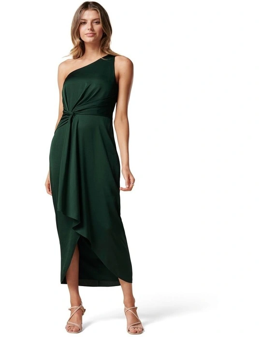 green one shoulder