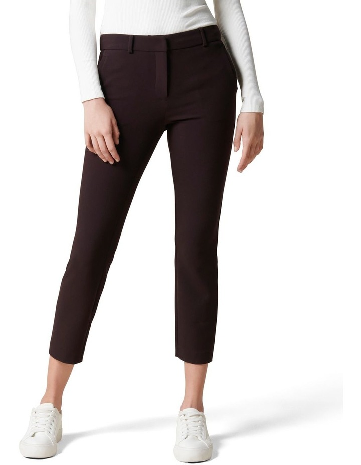 Grace 7 8th Slim Pants in Deep Berry