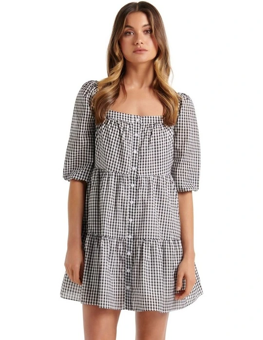 gingham smock