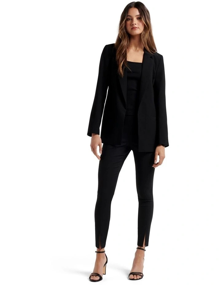 Ella Boyfriend Blazer Black image 5