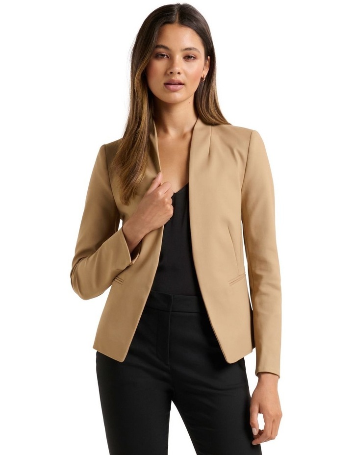 Womens Fitted Linen Blazer find