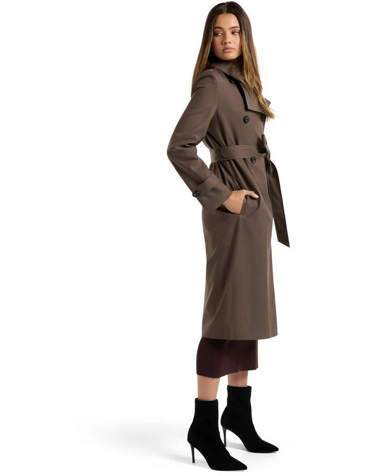 Carmen Trench Chocolate image 3