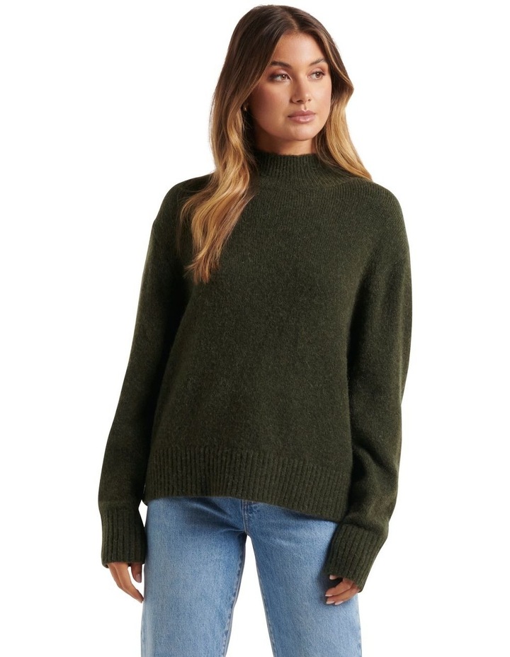 emerald green ladies jumper