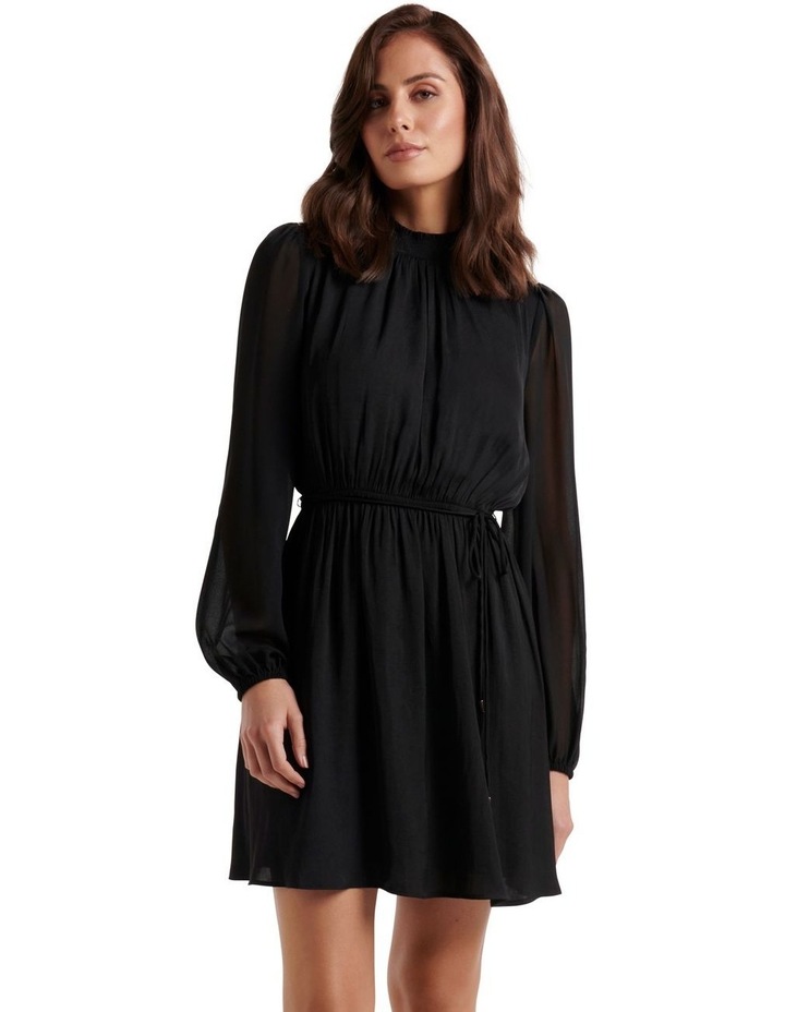 Willa High Neck Mini Dress in