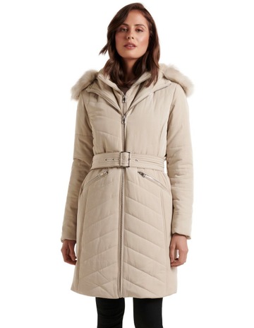Forever New Pia Quilted Puffer Jacket 