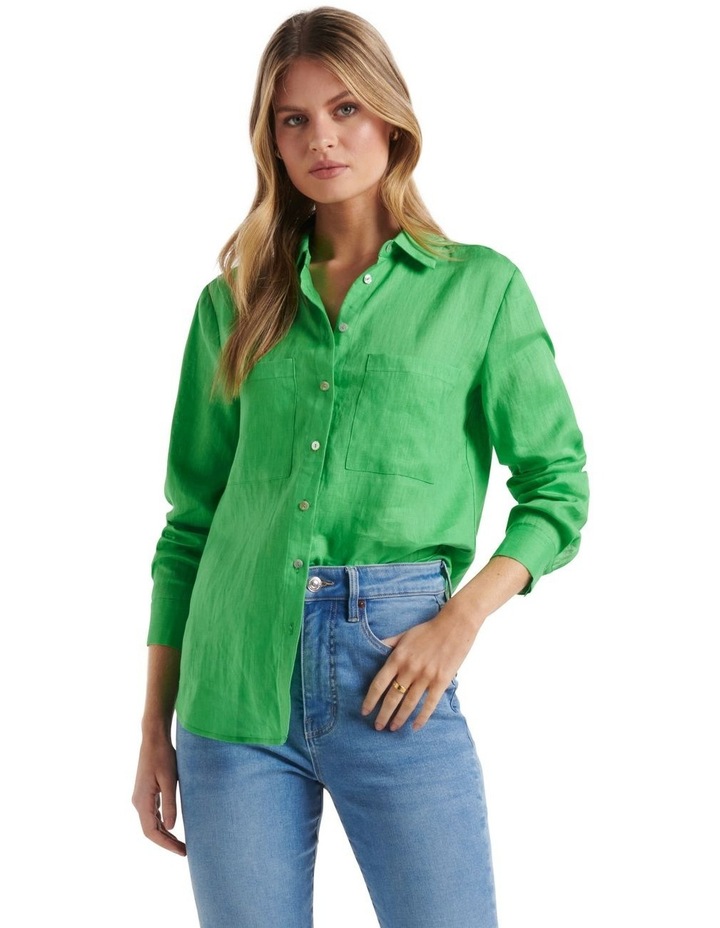 Ladies linen shirts australia clearance