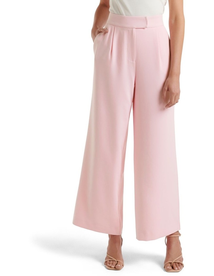 Nylah Wide Leg Pants in Pink