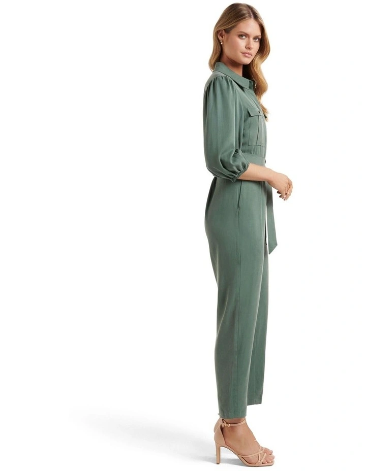 Debbie Jumpsuit in Green image 3