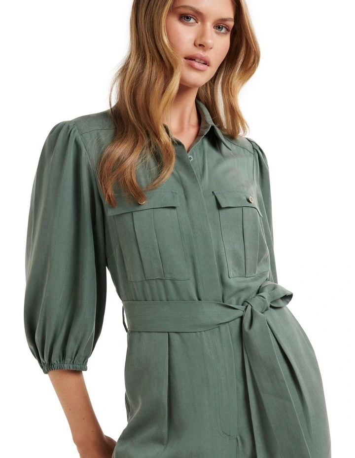 Debbie Jumpsuit in Green image 4