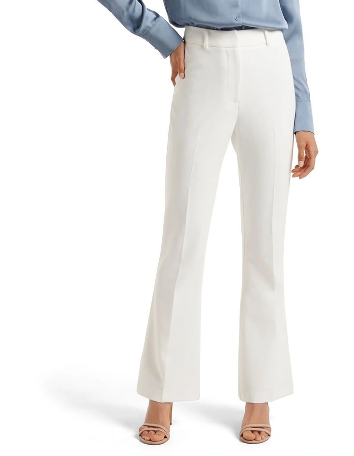 Florence Flare Pants in White image 1