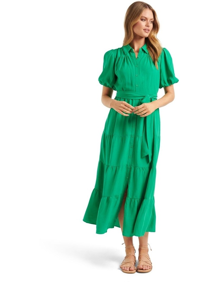Lily Tiered Midi Dress in