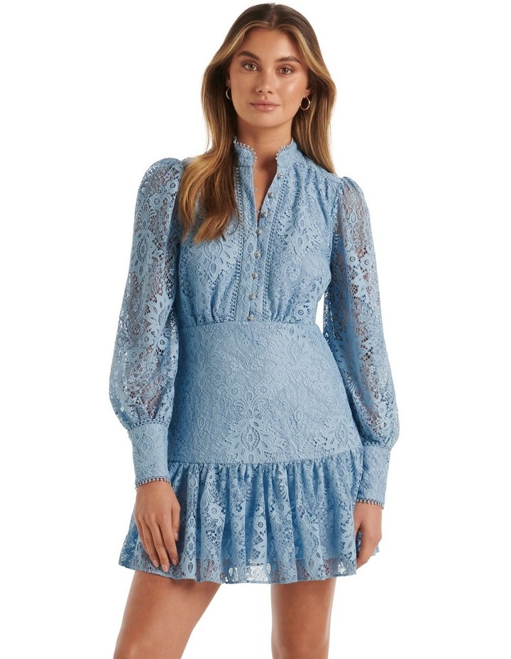 Eden Lace Mini Dress In