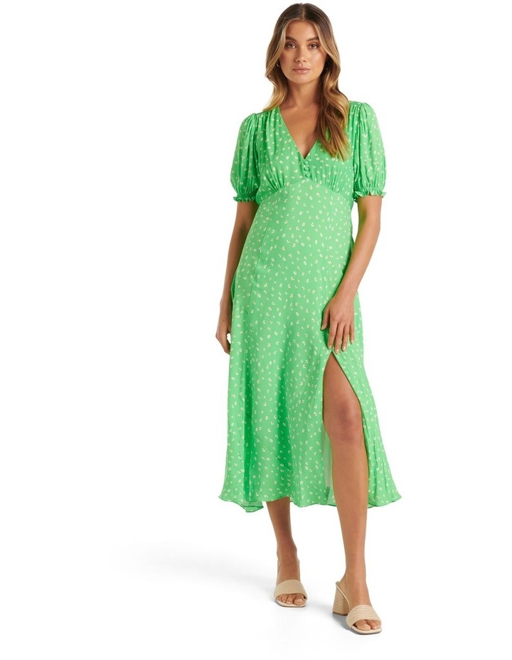 Lottie Printed Midi Dress In