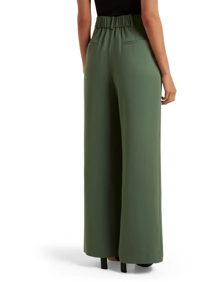 Isla Tall Wide Leg Pants in Green image 2
