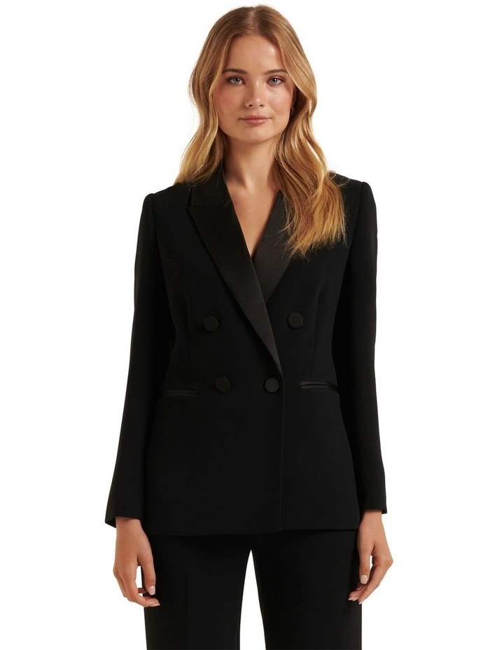 Tara Tux Blazer in Black image 1