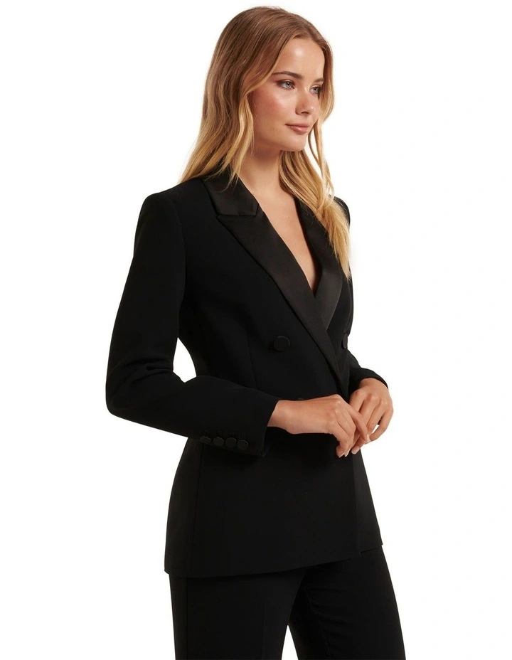Tara Tux Blazer in Black image 3