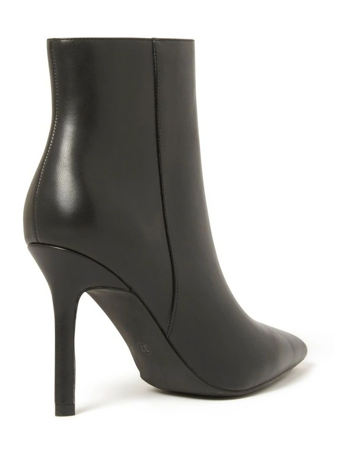Sophia Stiletto Heel Boot in Black image 3