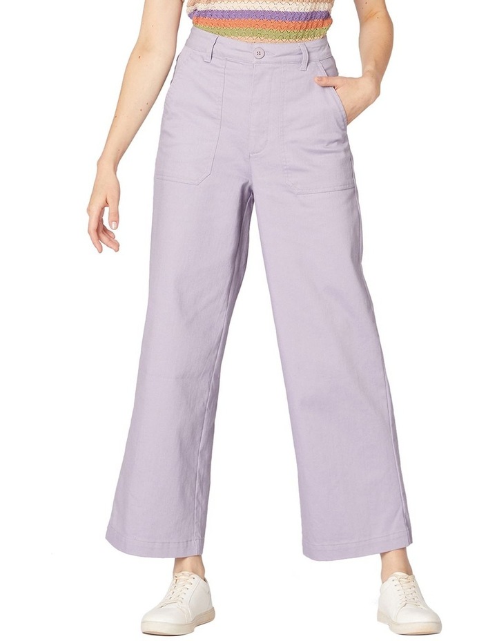 Celeste High-Waisted Jeans Lilac