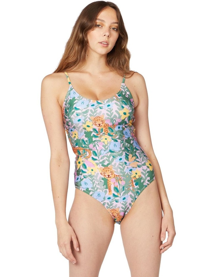 Tiger High Slim Back One Piece