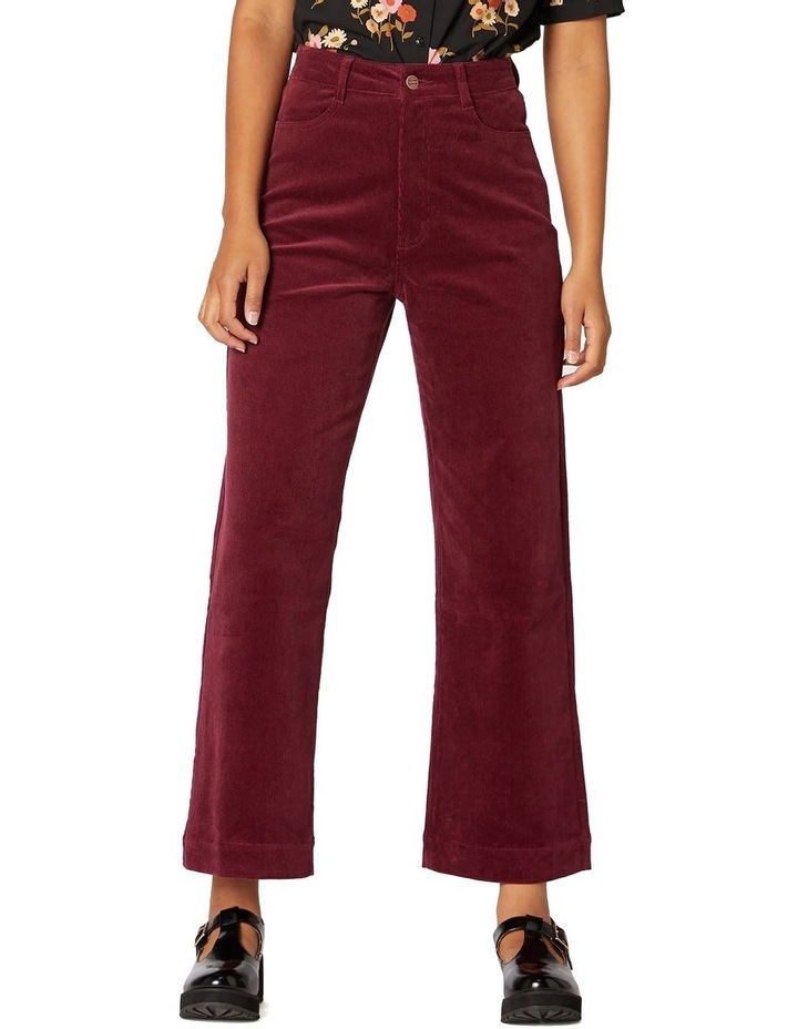 Charlie Girl High-Waisted Jeans Plum